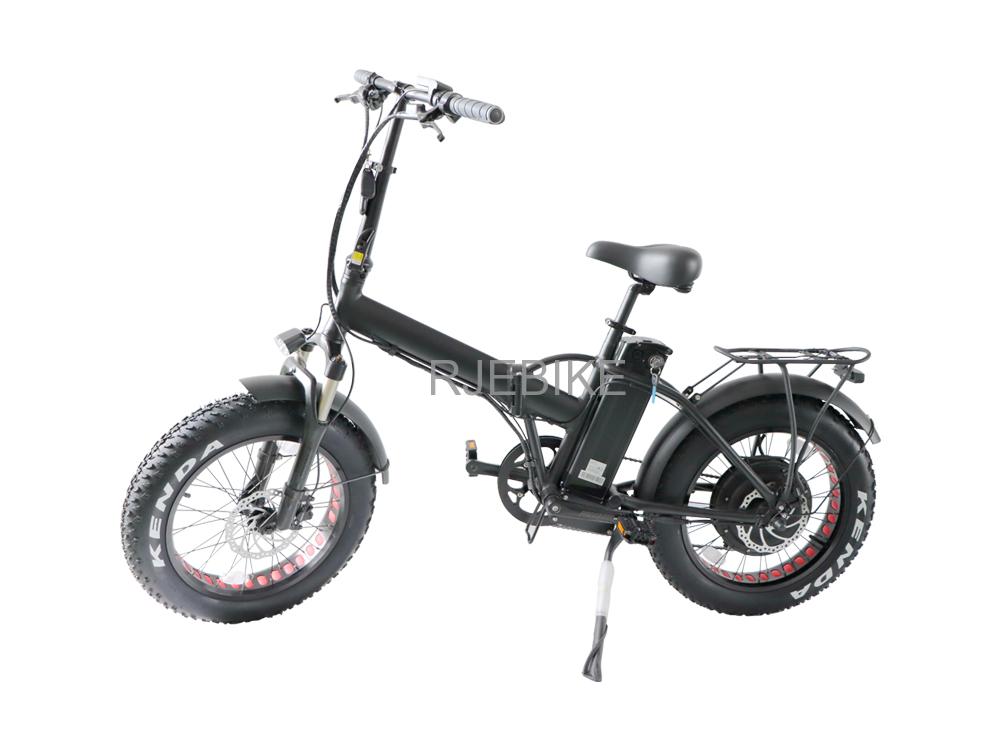RJ-EBF02 20 inch 48V 1000W fat tire foldable electric bike